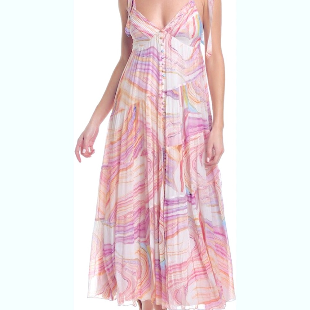 Rocco Sand maxi dress - never worn